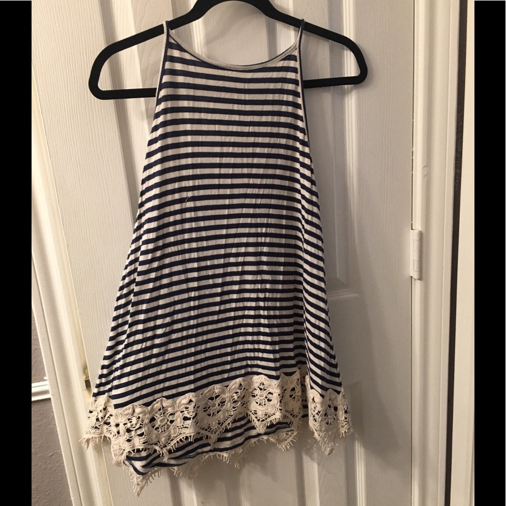 Lacey tank top